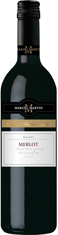 

Вино Marcel Martin MERLOT, красное сухое, 0.75л 13% (STA3176780101576)