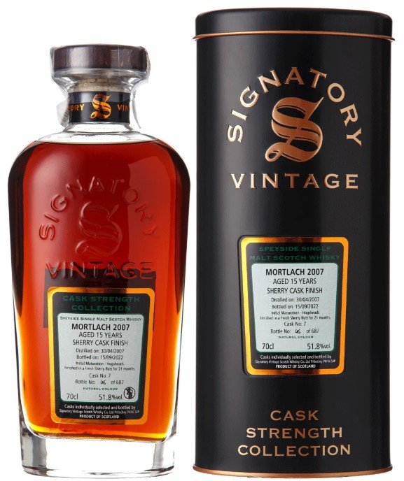 

Виски Signatory Mortlach Cask Strength 51.8% 0.7л (BWW7184)