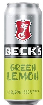 Акція на Пиво Becks Green Lemon 24х0.5 л (AL4100130017452) від Stylus