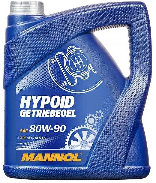 

Трансмиссионное масло Mannol Hypoid Getriebeoel 80W-90, 4л (MN8106-4)