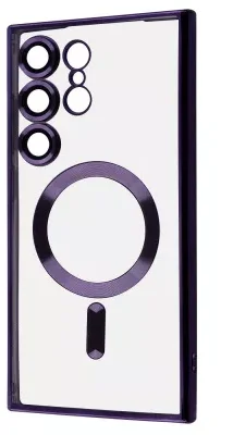 

Wave Metal Color Case with Magnetic Ring Deep Purple для Samsung S938 Galaxy S25 Ultra