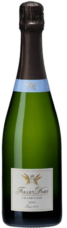 

Шампанское Champagne Fallet Dart Heres Brut белое брют 0.75 л (WHS3760303390235)