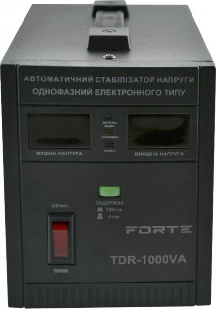 

Стабілізатор напруги Forte TDR-1000VA