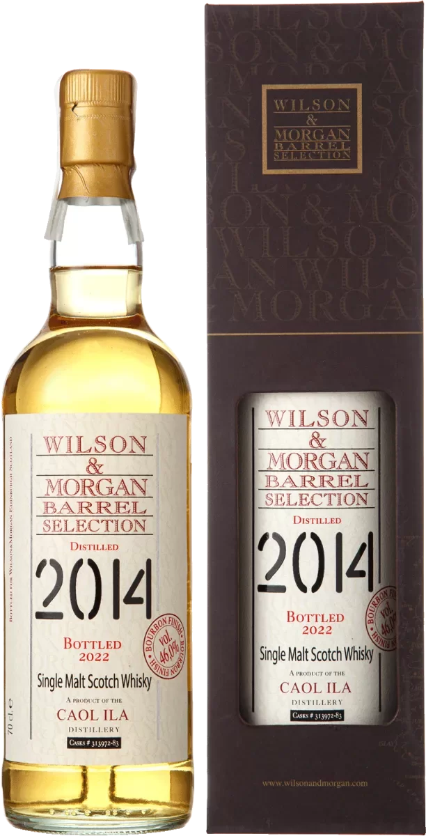 Акція на Виски Wilson and Morgan Caol Ila Bourbon Finish 2014 0.7 л (BWR5987) від Stylus