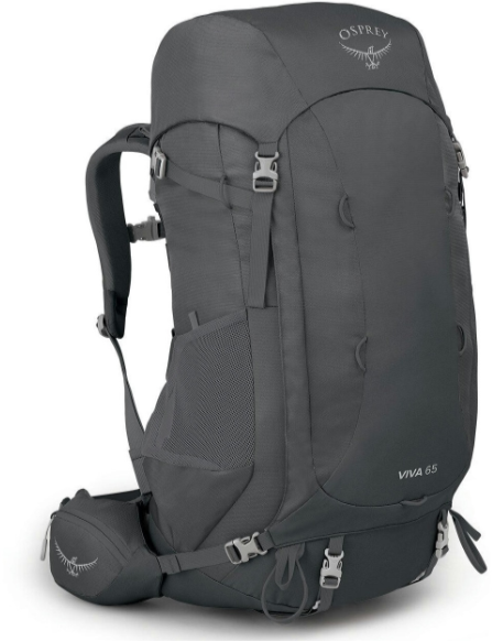 Акція на Рюкзак Osprey Viva 65 tunnel vision grey - O/S - серый (009.3023) від Stylus