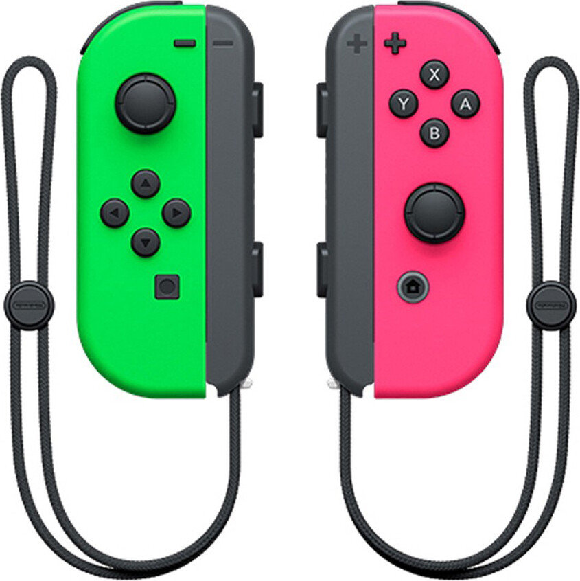 Акция на Nintendo Switch Joy-Con Pair - Neon Green / Neon Pink от Y.UA
