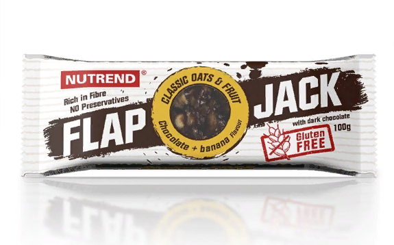 

Nutrend Flapjack Gluten Free 100 g Chocolate Banana with Dark Chocolate