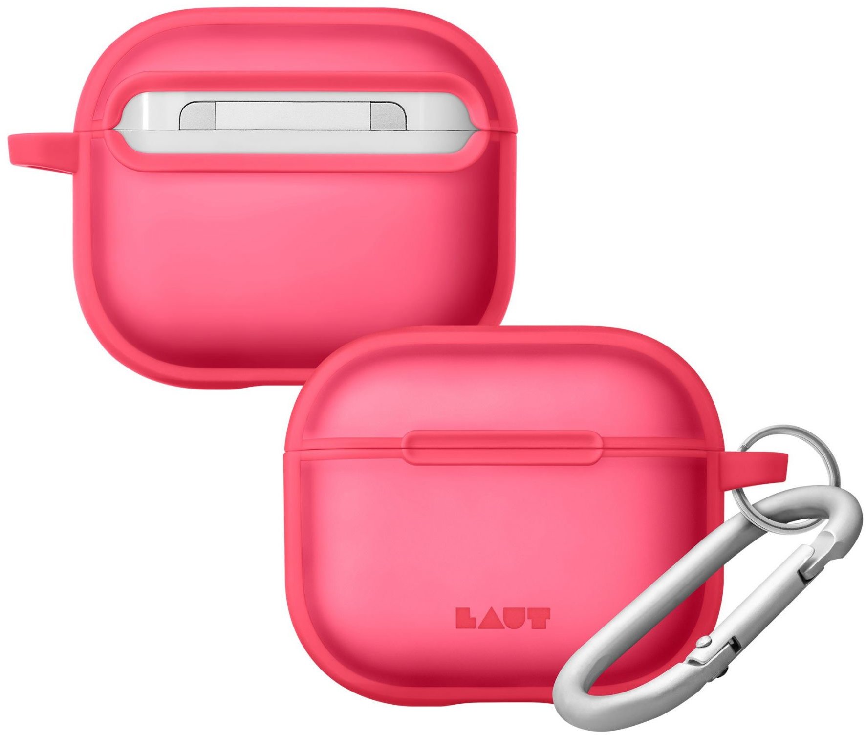 Акція на Чехол для наушников Laut Huex with Belt Bubble Gum (L_AP4_HX_P) for Apple AirPods 3 від Stylus