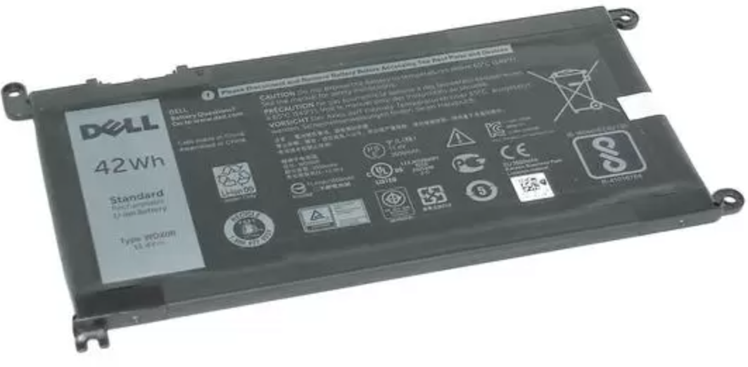 

Dell WDX0R Inspiron 15-5538 11.4V Black 3500mAh Orig