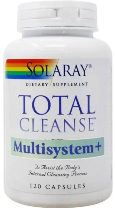 Акція на Solaray Total Cleanse Multisystem+ Очистка организма 120 капсул від Stylus