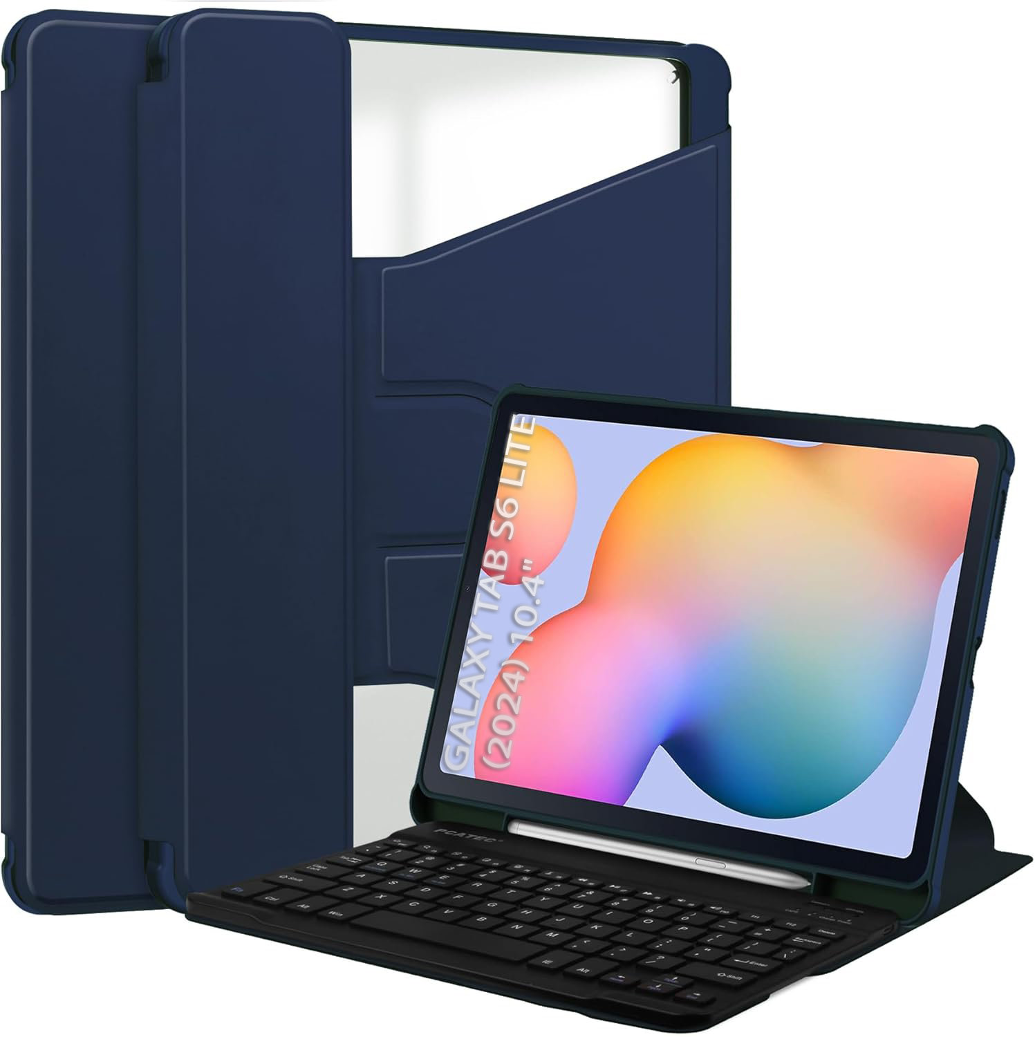 

BeCover Case Rotatable Smart Keyboard Deep Blue for Samsung Galaxy Tab S6 Lite 2024 P620/P625/P627 (712588)