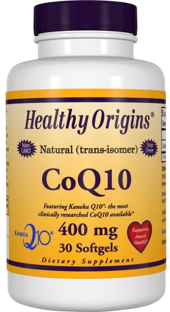 

Healthy Origins COQ10 400 mg 30 softgels