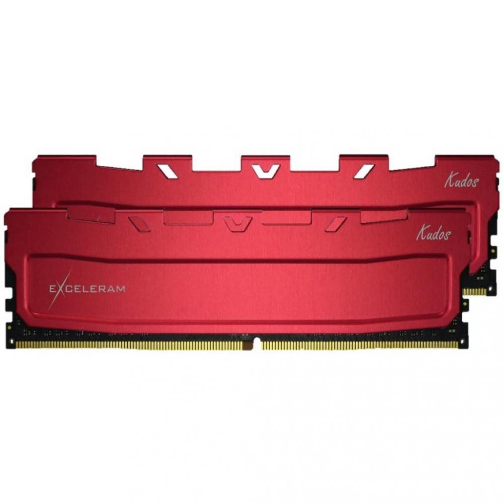 

Exceleram 16 Gb (2x8GB) DDR4 3200 MHz Kudos Red (EKRED4163216AD)