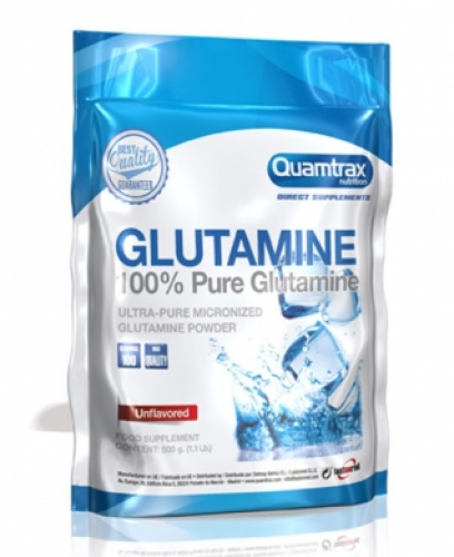 

Quamtrax 100% Pure Glutamine 500 g /100 servings/ Unflavored