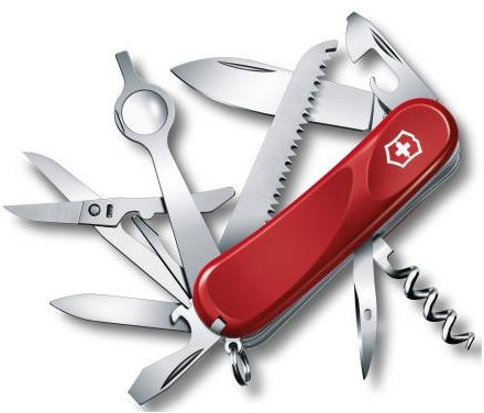 Акція на Victorinox Evolution 23 85мм/17предметов/красный (2.5013.E) від Stylus