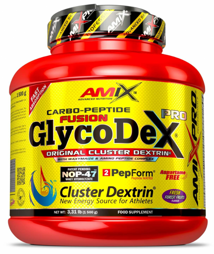 Акція на Amix GlycoDex Pro 1500 g / 50 servings / forest fruits від Stylus