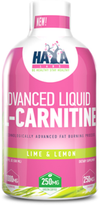 Акція на Haya Labs Advanced Liquid L-Carnitine 1000 mg Ацетил-L-карнитин 500 мл Lime and Lemon від Stylus