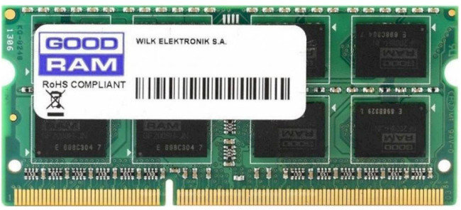 Акція на Goodram 16 Gb SO-DIMM DDR4 2666MHz (GR2666S464L19S/16G) від Stylus