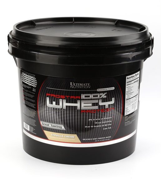 

Ultimate Nutrition Prostar 100% Whey Protein 4540 g /151 servings/ Vanilla