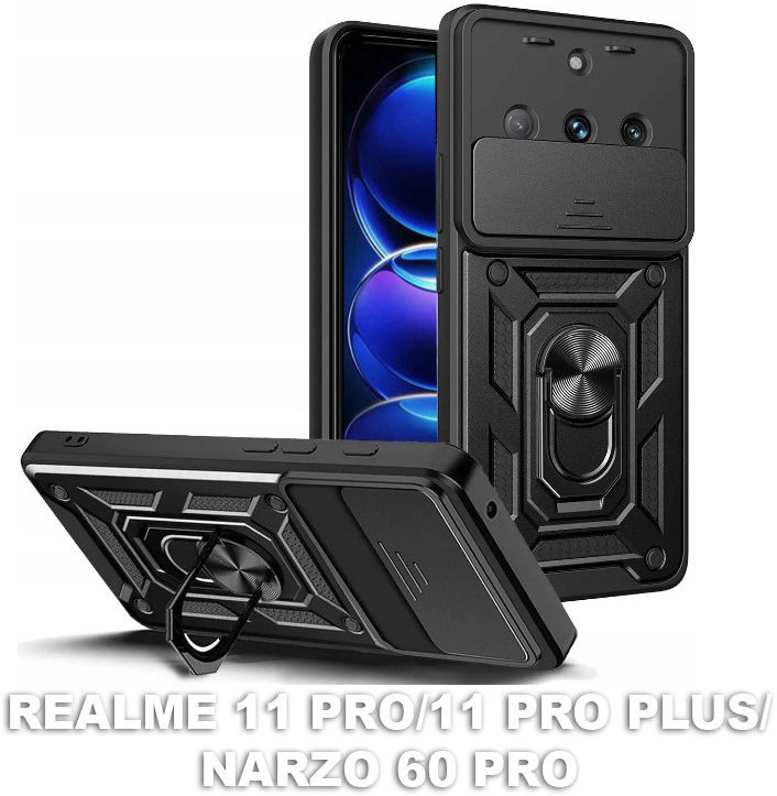 

BeCover Military Black для Realme 11 Pro / 11 Pro Plus / Narzo 60 Pro (710021)