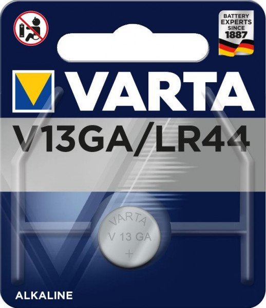 

Varta V13GA bat(1.5B) Alkaline 1шт (04276101401)