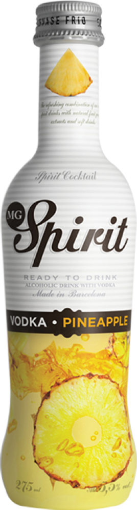 Акция на Напиток алкогольный Mg Spirit Vodka Pineapple 0.275л 5.5% (PLK8411640001098) от Stylus