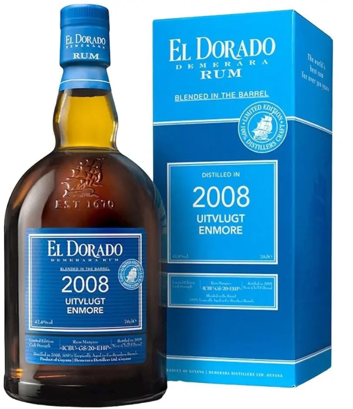 Акція на Ром El Dorado Uitvlugt-Enmore 2008 47.4 % 0.7 л Gb (BWW3471) від Stylus