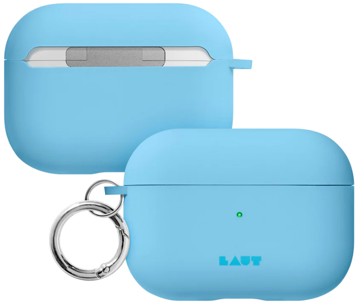 Акція на Чохол для навушників Laut Huex Pastels Baby Blue (L_APP2_HXP_BL) for AirPods Pro 1/2 від Y.UA