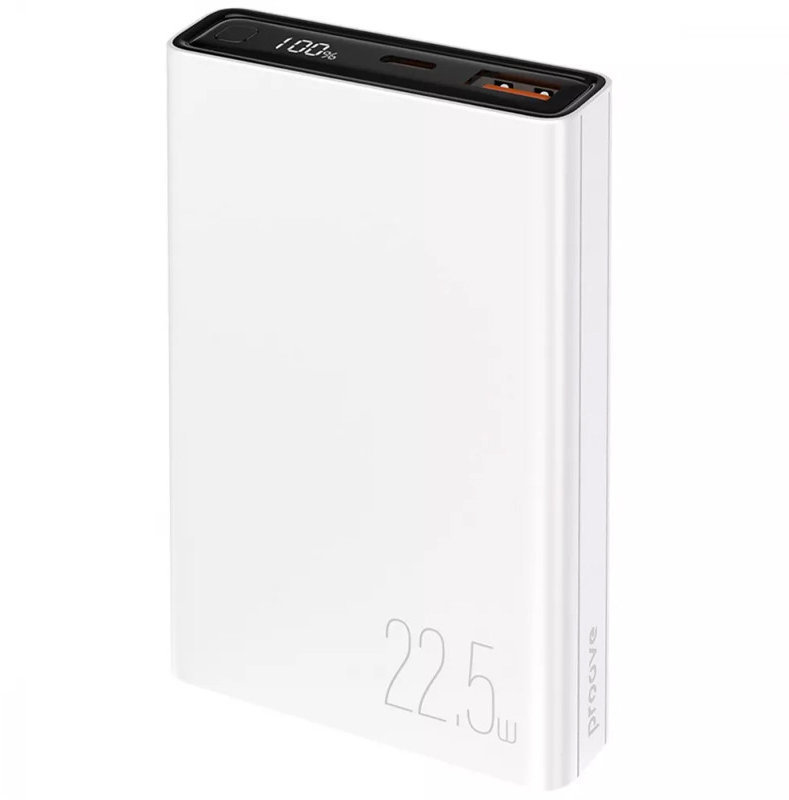 Акція на Proove Power Bank 10000mAh Hyper Flux 22.5W White (PBH120120002) від Stylus