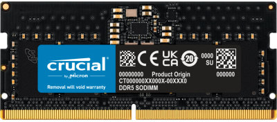 Акція на Crucial 32 Gb SO-DIMM DDR5 5200 MHz (CT32G52C42S5) від Y.UA