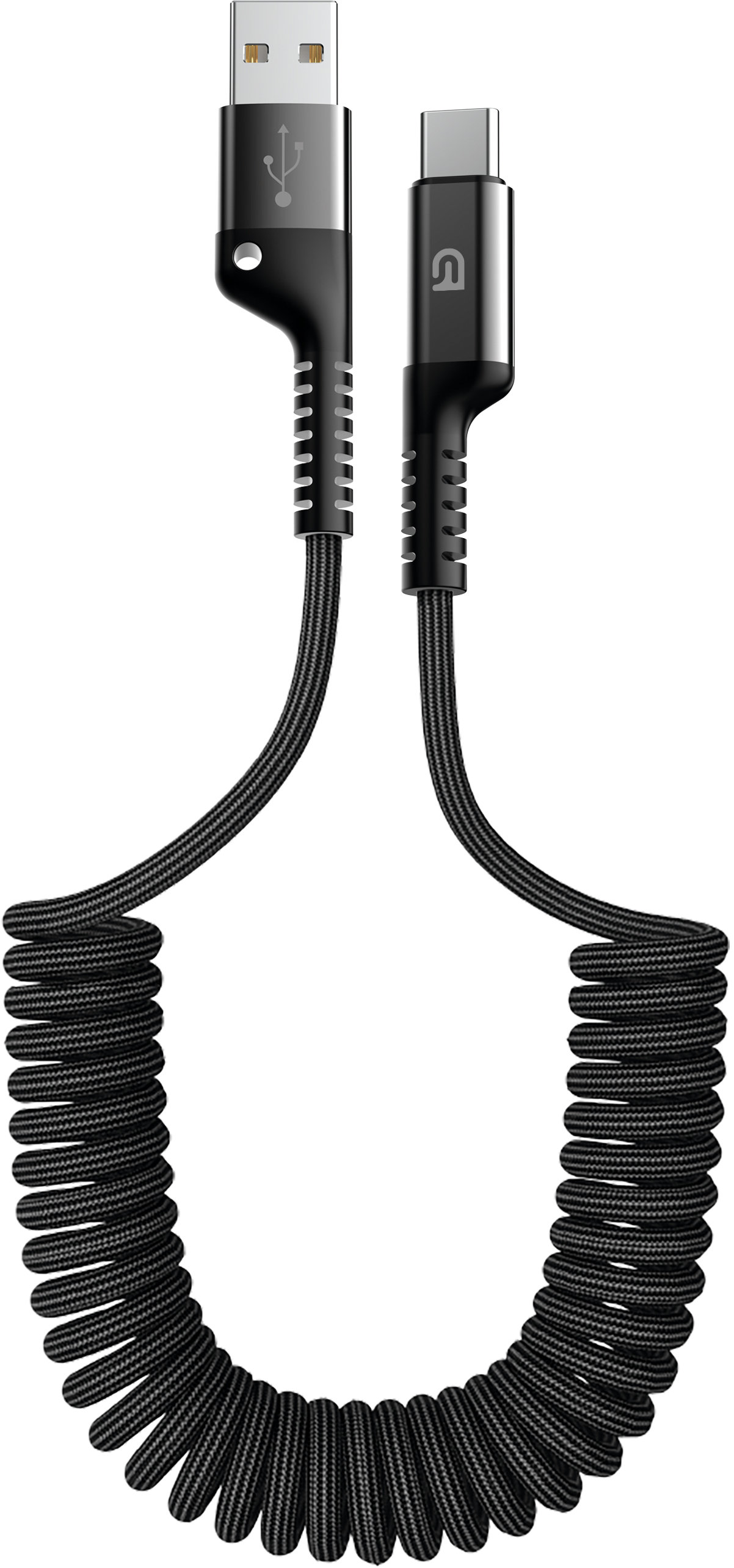 

ArmorStandart Usb Cable to USB-C AR17 Spiral 2.4A 1m Black (ARM75390)