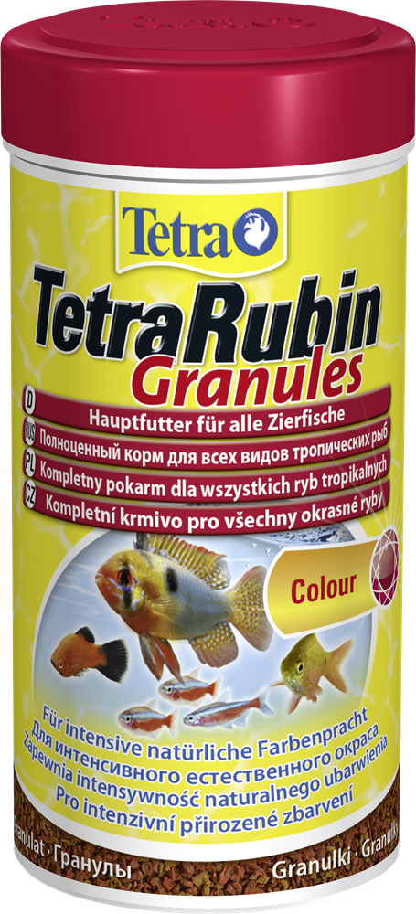 

Корм Tetra Rubin Granules для аквариумных рыб в гранулах 15 гр (4004218193765)