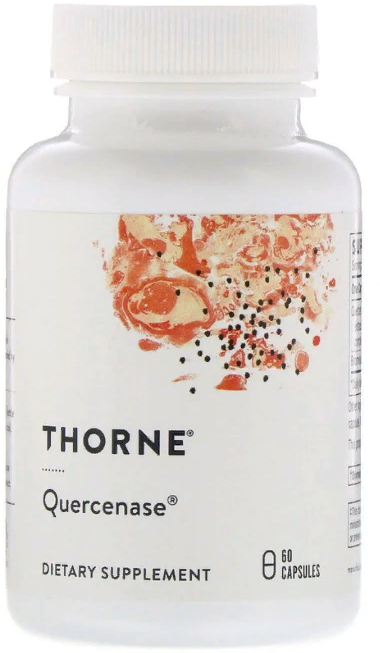 

Thorne Research, Quercenase, 60 Capsules (THR-33202)