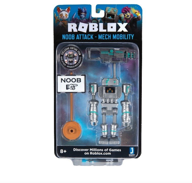 

Игровая коллекционная фигурка Jazwares Roblox Imagination Figure Pack Noob Attack - Mech Mobility W7 (ROB0271)