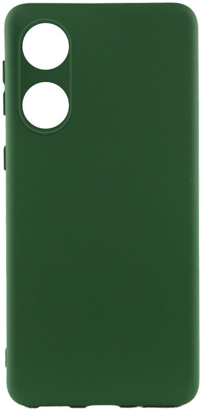 

Lakshmi Case Silicone Cover Full Camera Dark Green для Oppo A58 4G