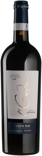 Акція на Вино Franck Despagne L’Envie 2018 красное сухое 0.75 л (BWT4414) від Stylus