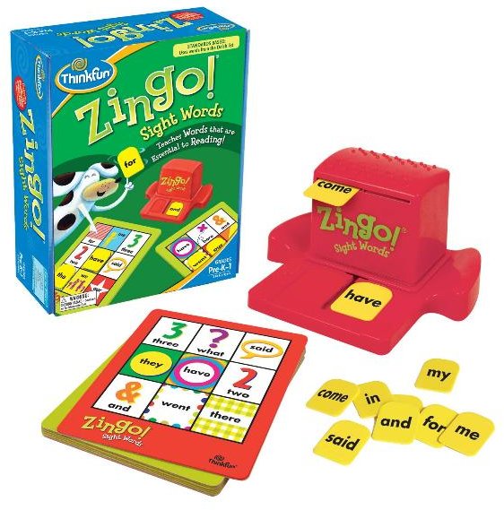 

Гра ЗІНГА Слова ThinkFun Zingo Sight Words