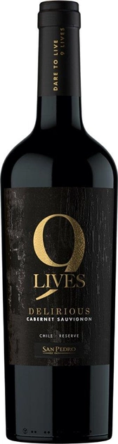 Акція на Вино Gato Negro 9 Lives Reserve Cabernet Sauvignon красное сухое 13.5% 0.75 л (WNF7804300139230) від Stylus