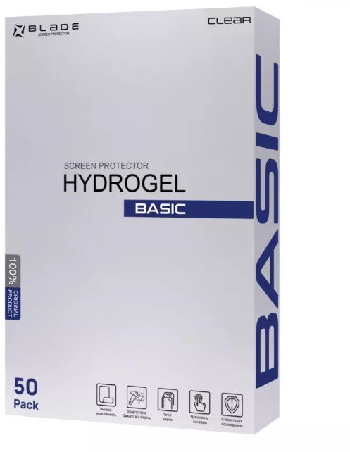 

Blade Hydro-Gel Screen Protector Basic Clear Glossy