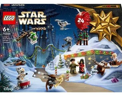 Акція на Конструктор Lego Star Wars Новогодний календарь 320 деталей (75366) від Stylus