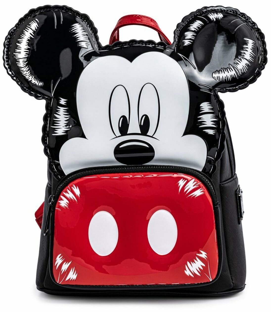 Акція на Рюкзак Loungefly Disney - Mickey Mouse Balloon Cosplay Mini Backpack (WDBK1528) від Stylus