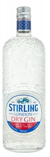 Акція на Джин Stirling London Dry Gin 1 л (BWR3287) від Stylus