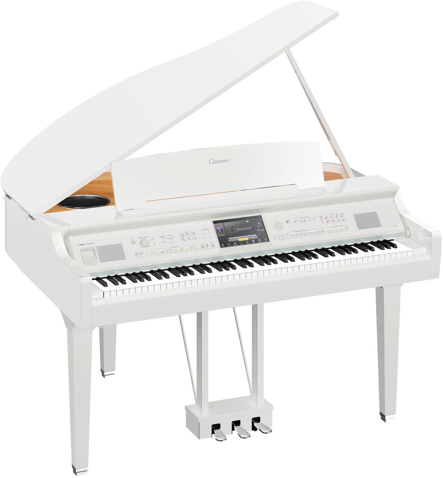 

Цифровые пианино Yamaha Clavinova CVP-809GP (Polished White)