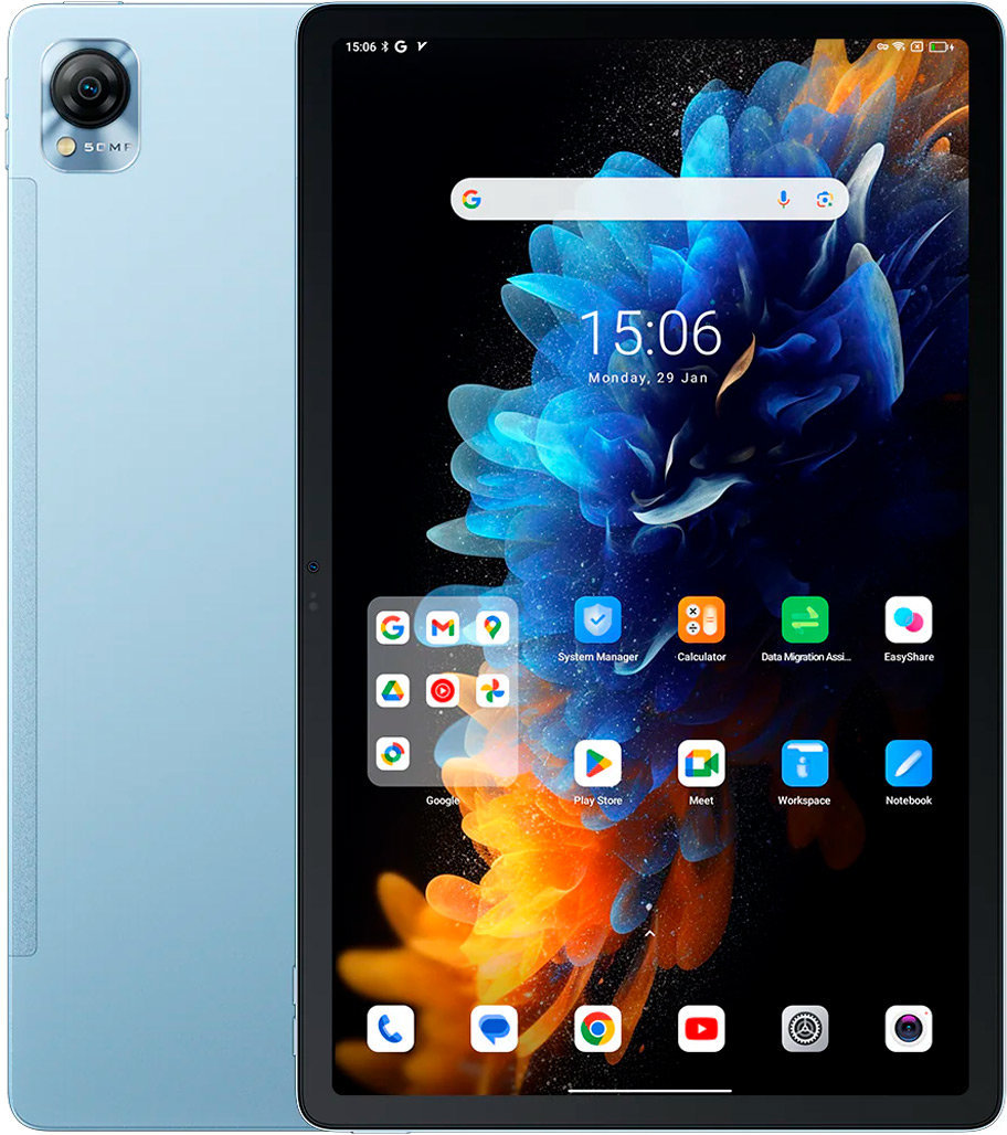 Акція на Blackview Tab Mega 1 12/256GB Lte Sky Blue (UA) від Stylus