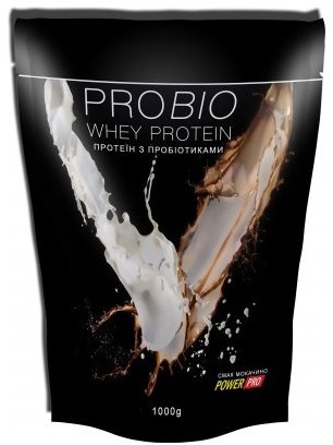 

Power Pro Probio Whey Protein 1000 g /25 servings/ Моккачино