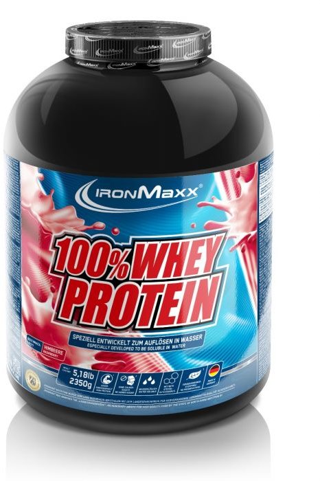 

IronMaxx 100% Whey Protein 2350 g / 47 servings / Raspberry