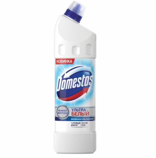 

Средство для чистки унитаза Domestos Ультра Белый 500 мл