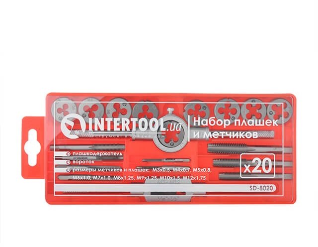 

Набор резьбонарезной Intertool (SD-8020)