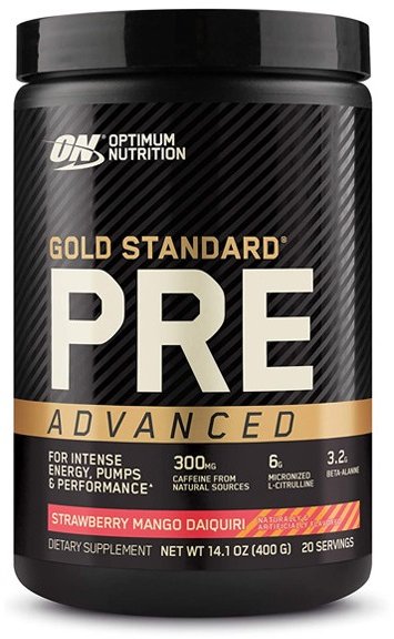 

Предтренировочный комплекс Optimum Nutrition Gold Standard Pre Advanced 400 g /20 servings/ Strawberry Mango Daiquiri