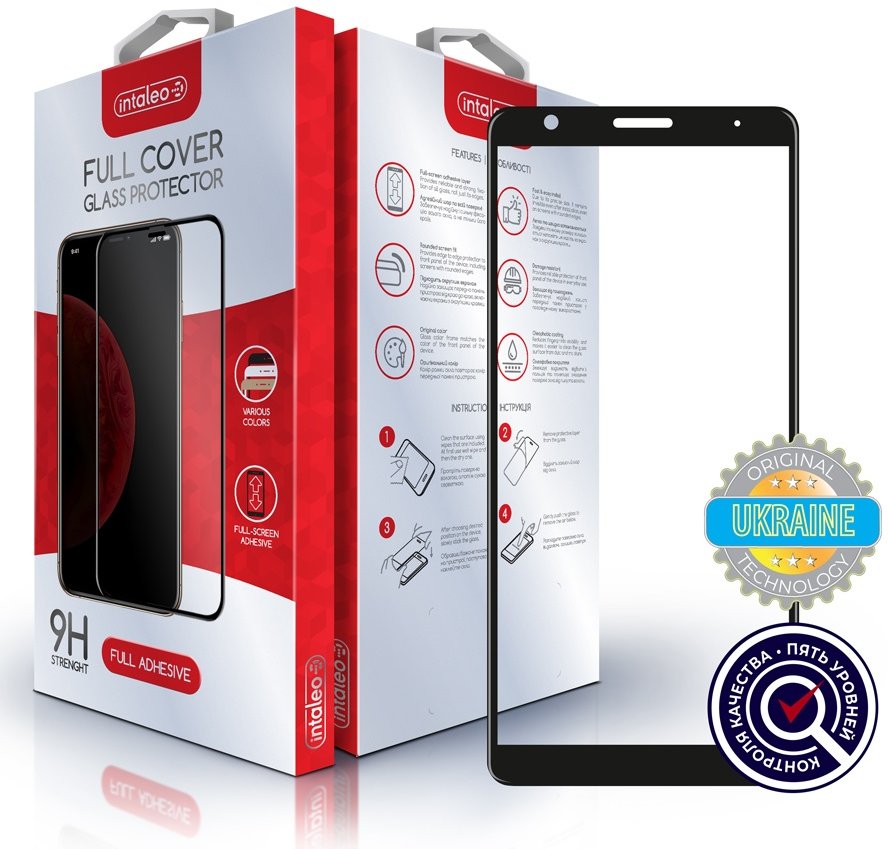 

Intaleo Tempered Glass Full Glue Black for Zte Blade L210